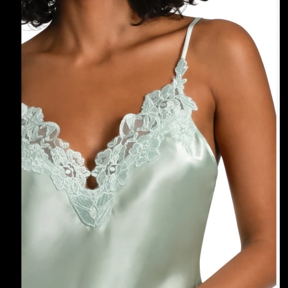 Y2K LACE CAMI TOP MINT GREEN SIZE XS - Picture 5 of 6